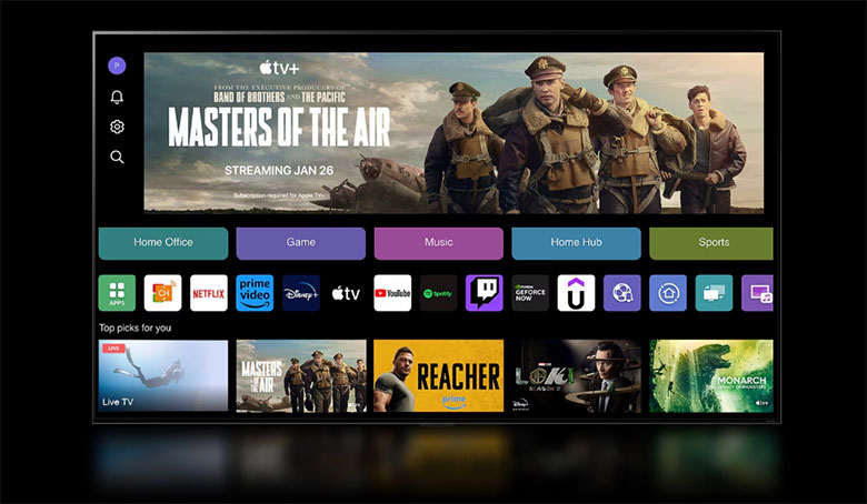 Hệ điều hành WebOS thân thiện -Smart Tivi NanoCell LG 4K 75 inch 75NANO81TSA