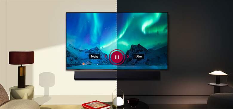 Smart Tivi OLED evo LG OLED55G4PSA 4K 55 inch với cảm biến ánh sáng tự động