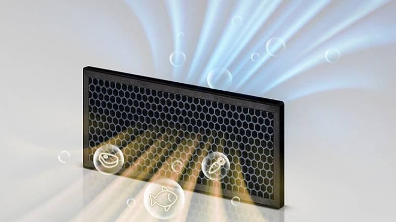 Khử mùi hiệu quả -  Tủ lạnh LG Inverter 340 lít InstaView LBB33BGMAI