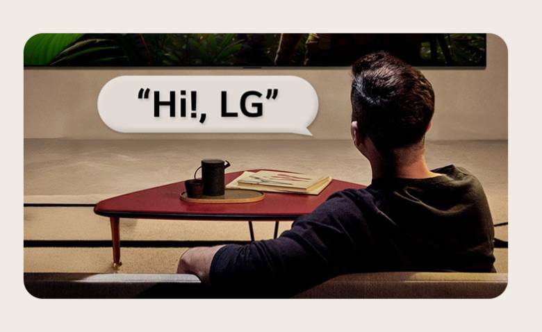  Smart TV LG OLED evo AI G5 4K 55 inch OLED55G5PSA - Điều khiển giọng nói rảnh tay tiện lợi