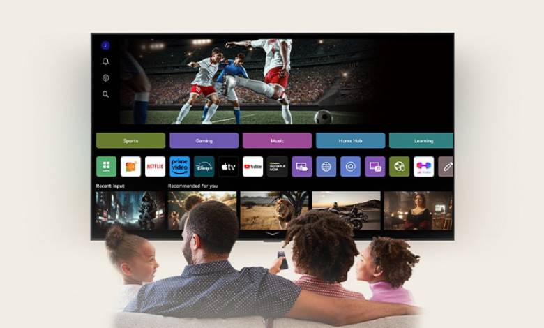 Smart Tivi NanoCell LG AI 4K 55 inch 55NANO80ASA - Hệ điều hành webOS 25