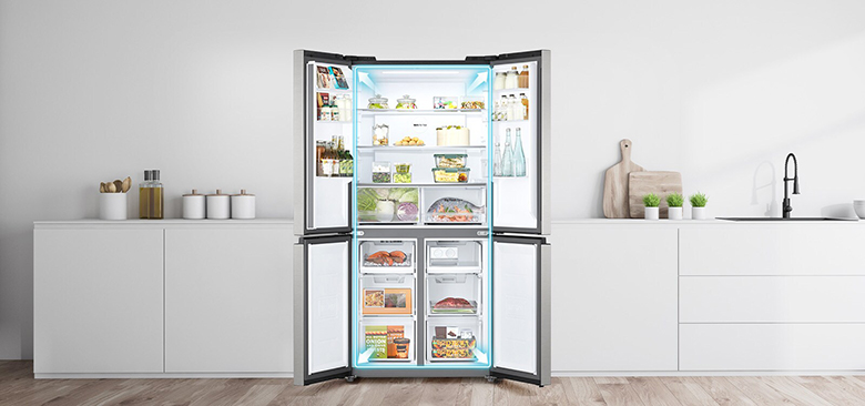 Tủ lạnh Multi Door LG Inverter 474 lít LFB47SVM dung tích lớn