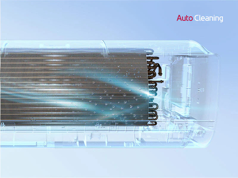 Tự động làm sạch - Điều hòa LG 1 chiều Inverter 18000 BTU V18ENF1