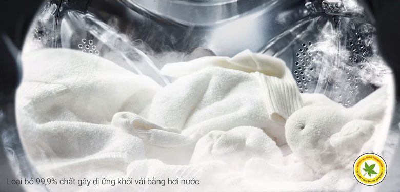 Máy giặt sấy LG Inverter 12kg/7kg FV1412H3BA - Giặt hơi nước Steam