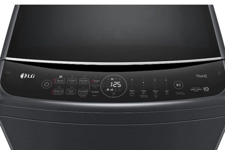 Máy giặt LG Inverter 19 kg TV2519SV7J lồng đứng với nhiều chương trình tiện lợi