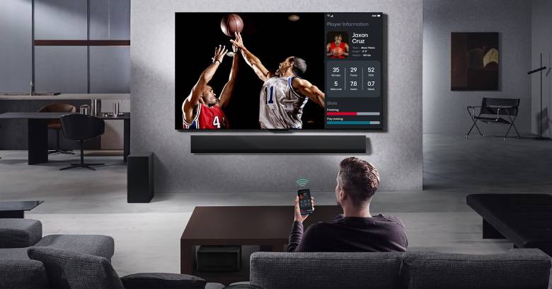 Smart Tivi QNED Evo AI LG 4K 86 Inch 86QNED9MASA - Tính năng Multi View và Game Optimizer