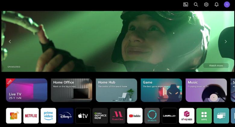 Hệ điều hành webOS 23 - Smart Tivi LG OLED 4K 65 inch OLED65G3PSA