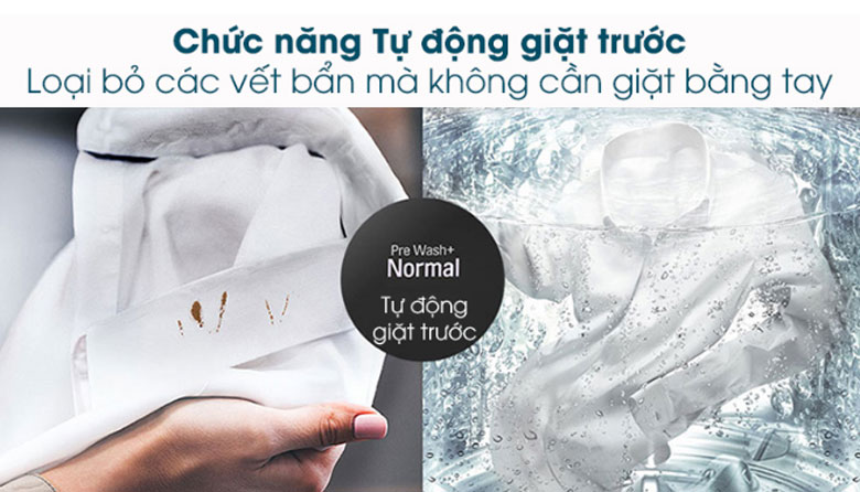 Máy giặt LG TH2722SSAK Inverter 22 kg: Giặt trước