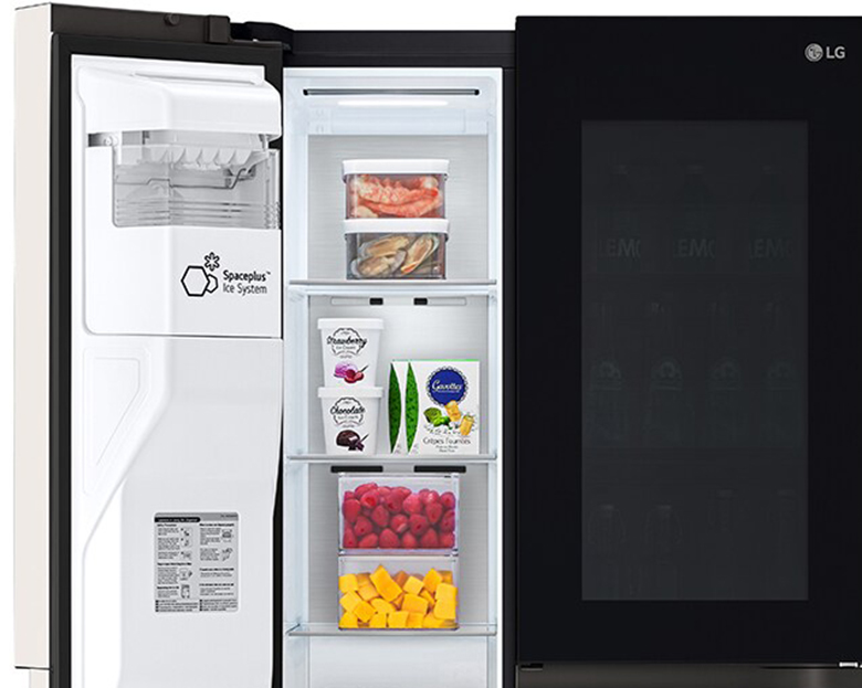 Tủ lạnh SBS LG Inverter 635 lít GR-X257BL hệ thống làm đá tự động