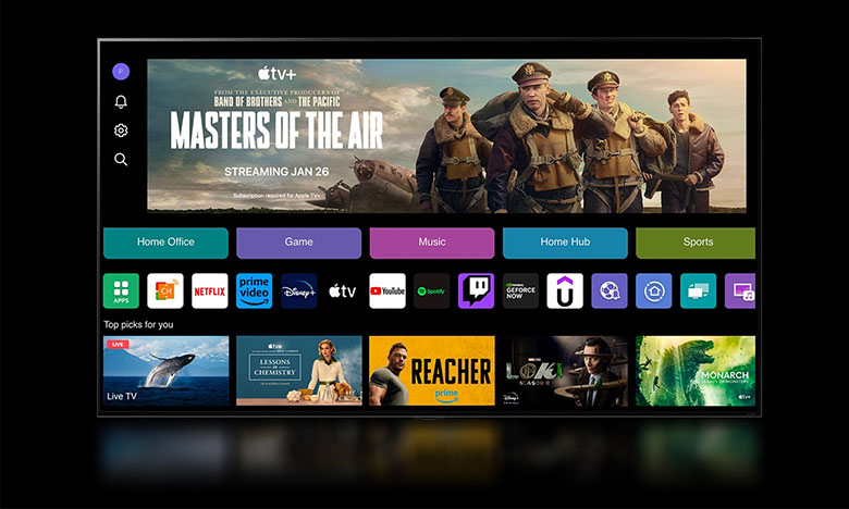 Hệ điều hành WebOS - Smart Tivi QNED LG 4K 86 inch 86QNED91TSA