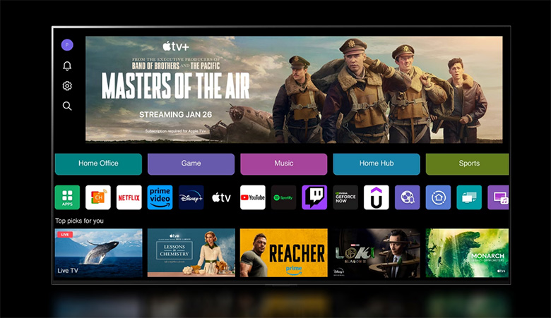 Hệ điều hành WebOS 24 - Smart Tivi OLED evo LG 4K 65 inch OLED65G4PSA