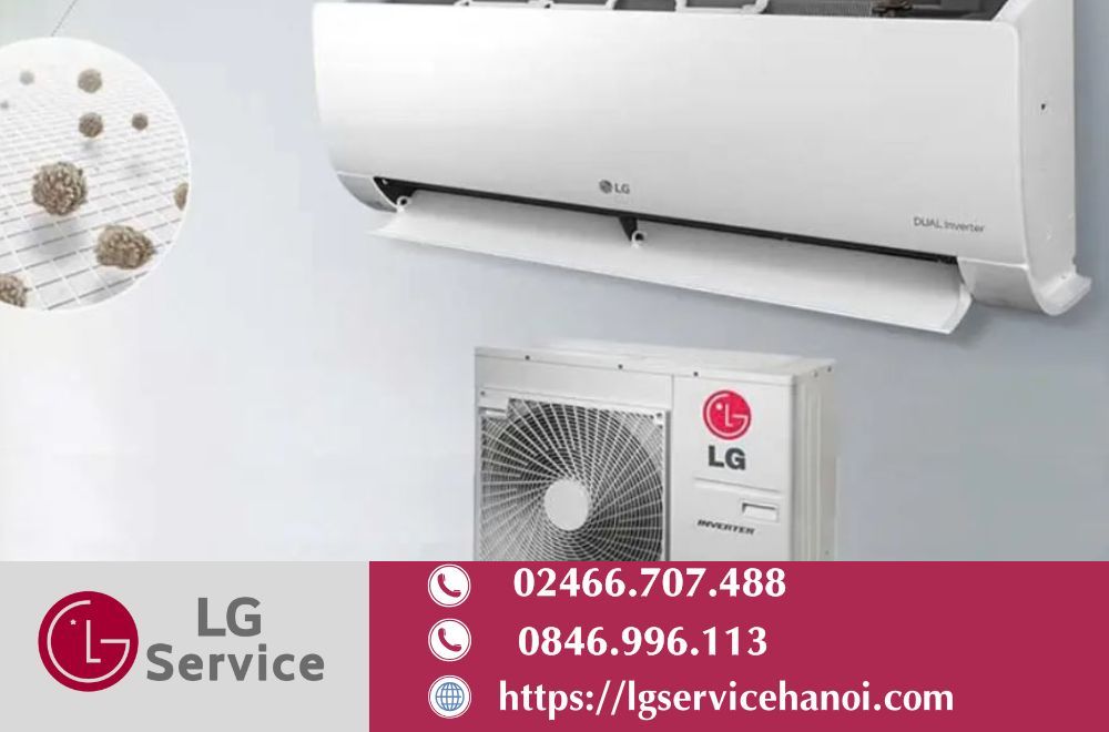 Các lỗi thường gặp cần sử dụng dịch vụ sửa điều hòa LG