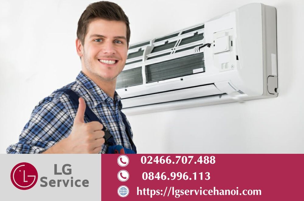 Quy trình sửa điều hòa LG tại nhà của LG Service Hà Nội